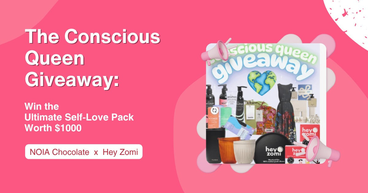 Conscious Queen Giveaway × NOIA Chocolate